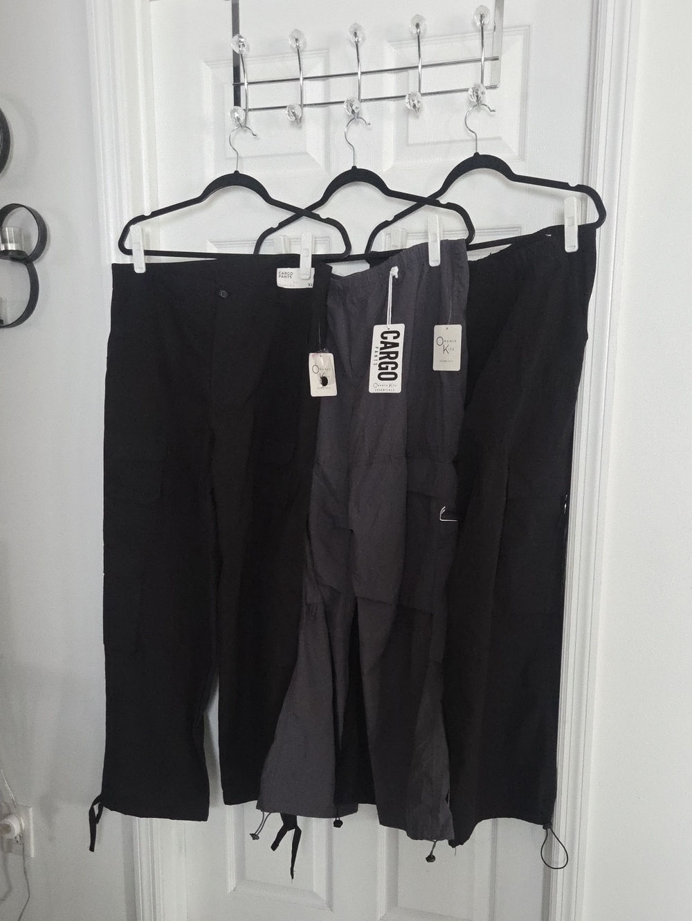 Orange Kiss Bundle Cargo Pants 2 NWT 1 EUC - Picture 1 of 9